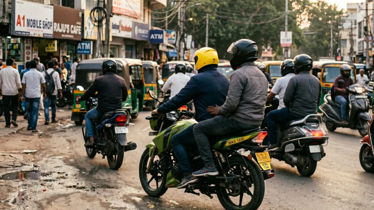 "चालान से बचने के लिए": बाइक टैक्सी की सवारी में सस्ते यात्री हेलमेट के पीछे का सच 1 "चालान से बचने के लिए": बाइक टैक्सी की सवारी में सस्ते यात्री हेलमेट के पीछे का सच