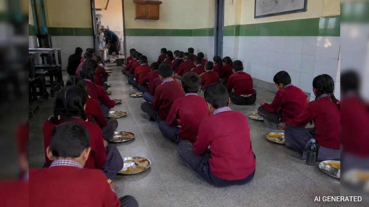 पश्चिमी दिल्ली के स्कूल में मिड-डे मील में मिली मरी हुई छिपकली, मामला दर्ज