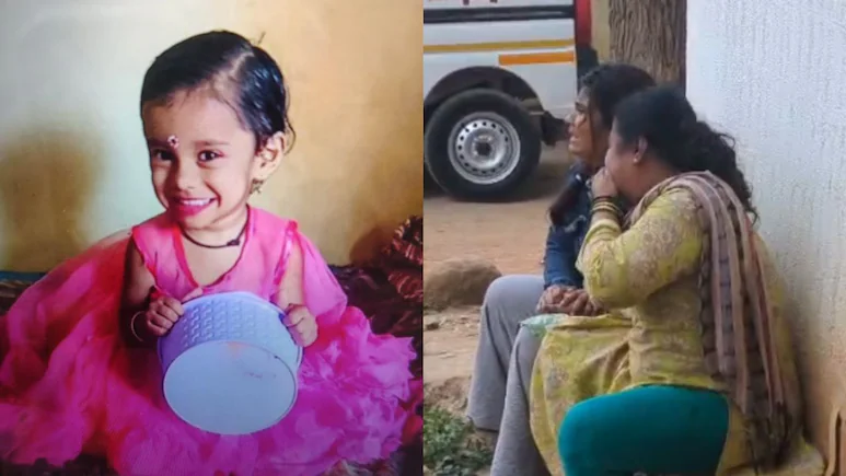 छठे जन्मदिन से कुछ दिन पहले, बेंगलुरु में स्कूल वैन ने लड़की को कुचल दिया