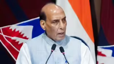 यूपी, टीएन में रक्षा गलियारों के लिए 70,000 करोड़ रुपये का निवेश प्रस्तावित; 10,000 करोड़ रुपये पहले ही निवेश किए जा चुके हैं: राजनाथ | भारत समाचार 2 1784423763 rajnath singh