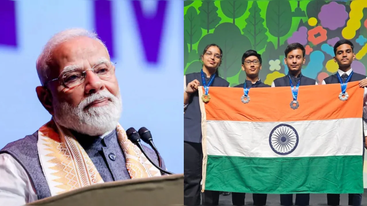 पीएम मोदी ने इंटरनेशनल बायोलॉजी ओलंपियाड 2026 में 1 स्वर्ण, 3 रजत जीतने पर भारतीय टीम को बधाई दी