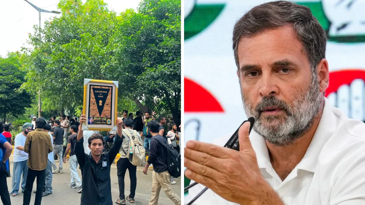 सीजेपी विरोध जंतर मंतर: “तुम्हारी हिम्मत कैसे हुई”: राहुल गांधी ने विश्वविद्यालयों की छात्रों को ‘कोई विरोध नहीं’ सलाह की आलोचना की