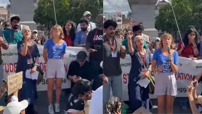 'भारतीय छात्रों ने हम सभी को गौरवान्वित किया': ग्रेटा थुनबर्ग एकजुटता के साथ लंदन विरोध प्रदर्शन में शामिल हुईं 3 1785124039 file