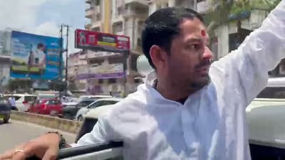 पटना विरोध गिरफ्तारी के बाद तेज प्रताप यादव को 14 दिन की न्यायिक हिरासत में भेजा गया