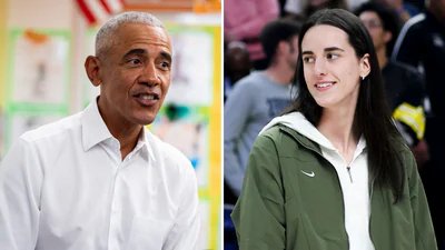 WNBA ऑल-स्टार से पहले अचानक हुई मुलाकात के बाद कैटलिन क्लार्क ने बराक ओबामा के प्रेरक संदेश का खुलासा किया: 'आप एक हूपर हैं' 3 Barack Obama Caitlin Clark 1784938413465 1784938421612 a24bd84b c784 416e a16c 4c92e5f6a755