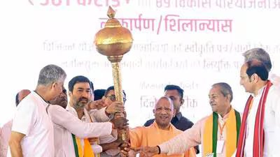 जिन्ना के उपासकों ने कैराना, कांधला की जनसांख्यिकी को बदलने का प्रयास किया: योगी 3 Chief minister Yogi Aditynath in Shamli on Friday 1784317652401