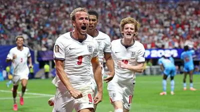 Harry Kane celebrates after scoring his team s fir 1782931048461