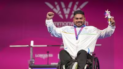India s Jhandu Kumar celebrates after winning the 1784997602138