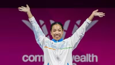 Mirabai Chanu wins gold medal in the women s 48kg 1785090803205