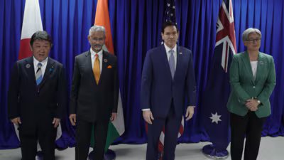 Quad foreign ministers in Manila X 1784713678405
