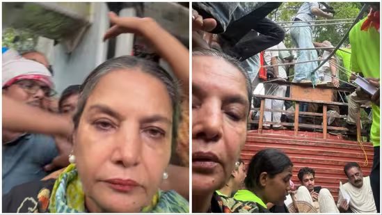 75 वर्षीय शबाना आज़मी एक ट्रक के अंदर बैठीं, सीजेपी विरोध प्रदर्शन में बैरिकेड्स पार कर गईं: ‘यहां लोगों को देखकर आपको साहस मिलता है’