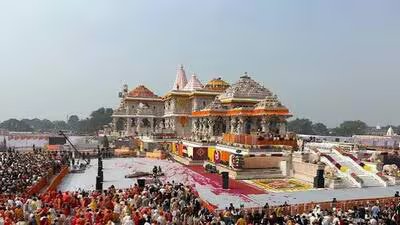 The Ram temple in Ayodhya FILE PHOTO 1783195294457