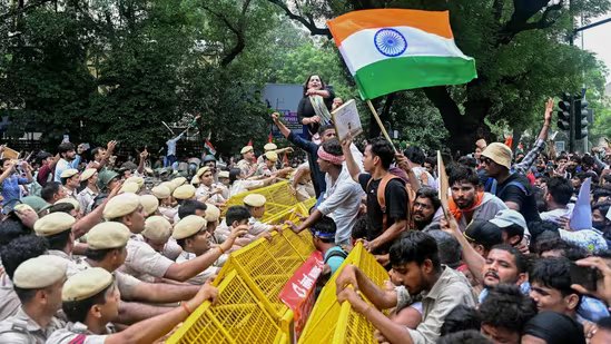 जंतर-मंतर पर CJP के विरोध प्रदर्शन के दौरान लाठीचार्ज के बाद बोलीं हुमा क़ुरैशी: 'हम सभी को सवाल पूछने की ज़रूरत है' 1 cockroach janta party 1784561689357 1784561689589 3c74e4e3 61cb 4ac9 9813 6e5b300941b6
