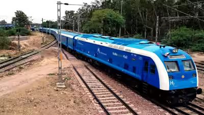 हाइड्रोजन ट्रेन कैसे काम करती है? | भारत समाचार 1 indias first hydrogen train photo ministry of railways