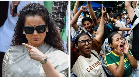 कंगना रनौत ने ‘सड़कों पर’ छात्रों की पिटाई करने वालों का बचाव किया: जब बोलते हो तो सुनना भी पड़ेगा