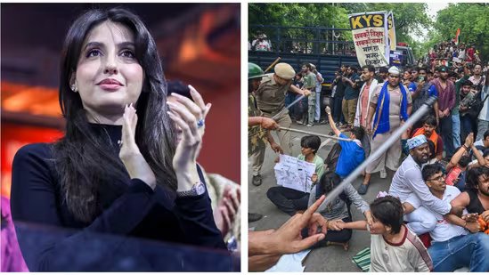 नोरा फतेही ने छात्रों के लचीलेपन की प्रशंसा की, कहा कि उनका दिल उन बच्चों के परिवारों के लिए दुखता है जो आत्महत्या से मर गए