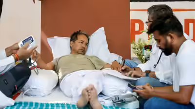 सीजेपी सामूहिक भूख हड़ताल: 'वांगचुक के साथ एकजुटता में': सीजेपी ने कल जंतर मंतर पर 1 दिवसीय सामूहिक भूख हड़ताल की घोषणा की | भारत समाचार 1 sonam wangchuk at jantar mantar
