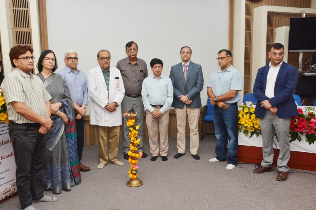 SGPGIMS में एनेस्थिसियोलॉजी विभाग का 39वां स्थापना दिवस, 2 ऑपरेशन थिएटरों से शुरू हुआ सफर 50 से अधिक तक पहुंचा 4 WhatsApp Image 2026 10 10 at 4.42.03 PM