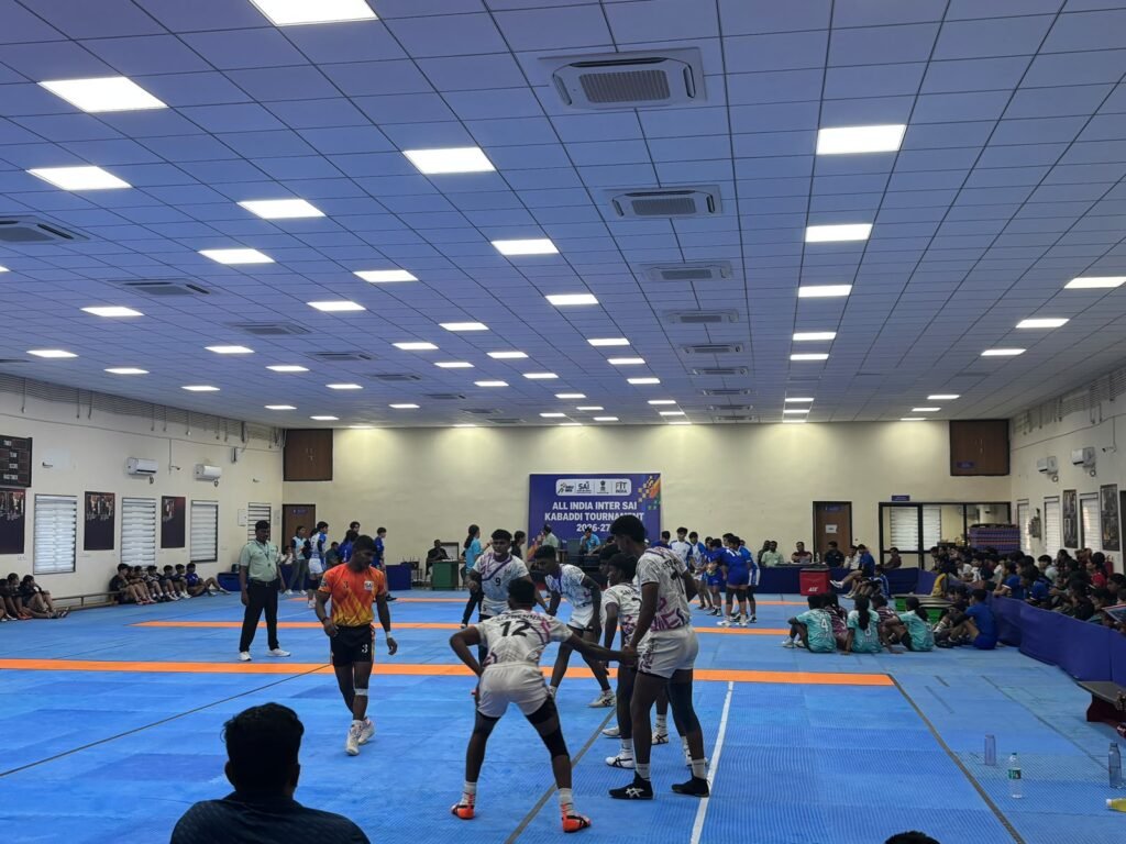 अंतर-SAI कबड्डी प्रतियोगिता 2026–27: दूसरे दिन गांधीनगर और चेन्नई का दबदबा 2 WhatsApp Image 2026 10 15 at 12.15.41 AM 1
